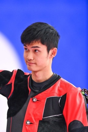 “明星”盛李豪，拉高射擊賽場“熱力值”