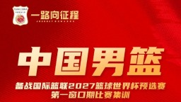 中國男籃公佈世預賽集訓名單