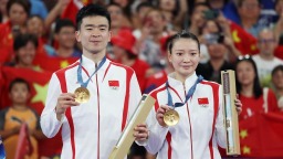 世界上最好的羽毛球混雙組合，終於拿到了全運會金牌