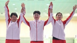 全運會射擊比賽 參賽選手五次超越世界紀錄