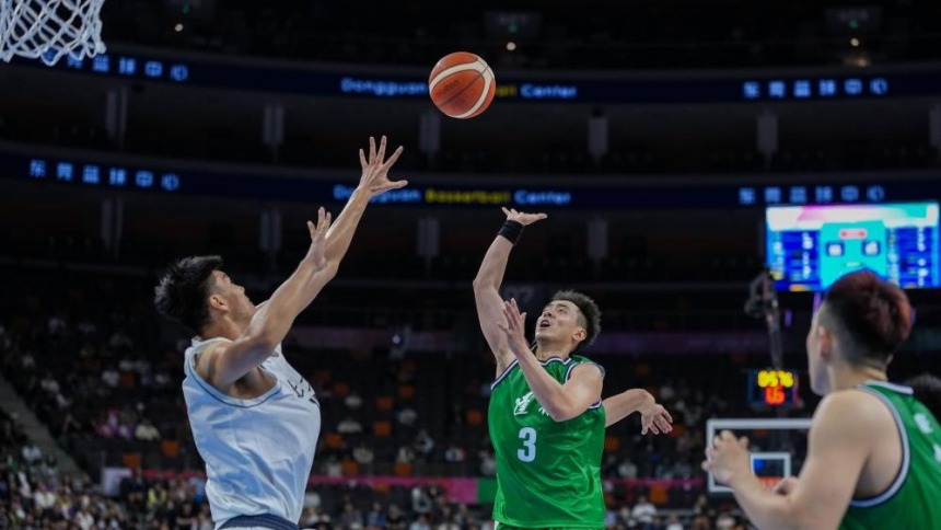 全運會籃球——男子成年組小組賽：遼寧勝北京