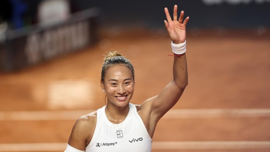 WTA1000羅馬站：鄭欽文晉級八強
