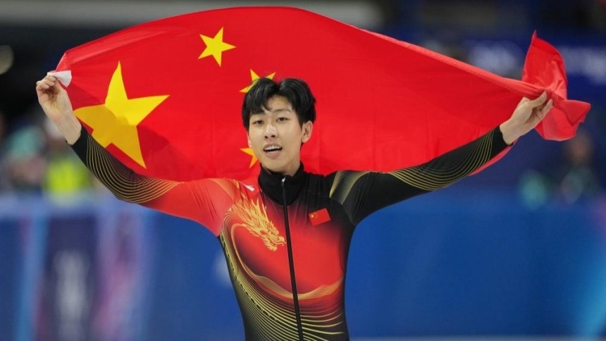冬奧會短道速滑——孫龍獲男子1000米銀牌