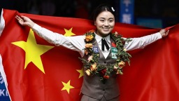 逆轉世界第一 白雨露衛冕女子斯諾克世錦賽冠軍