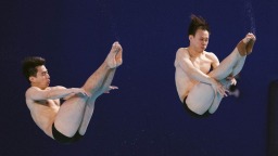 謝思埸攜黃博文斬獲跳水第四金：希望能延續我的職業生涯