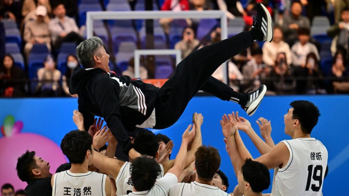 十五運會U22男籃廣東隊逆轉奪冠