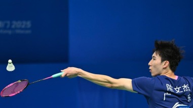 全運會｜羽毛球——男子團體小組賽：廣東隊勝湖南隊