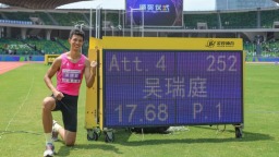 吳瑞庭：八年求索 越過塵封16年紀錄