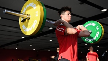 國家田徑集訓隊在廣西南寧進行第一階段冬訓