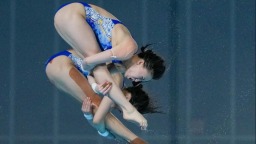 全運會跳水比賽：女雙10米臺上海摘金 男雙3米板廣東奪冠