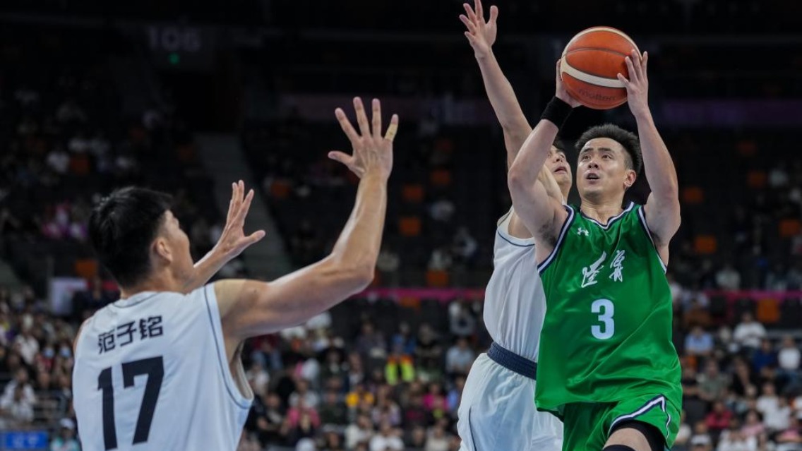 全運會籃球——男子成年組小組賽：遼寧勝北京