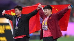 田徑世錦賽杜普蘭蒂斯再破世界紀錄 中國選手鏈球奪牌