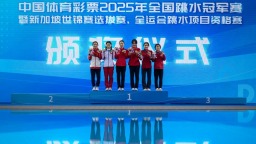 全國跳水冠軍賽：“臨時搭檔”摘金奪銀