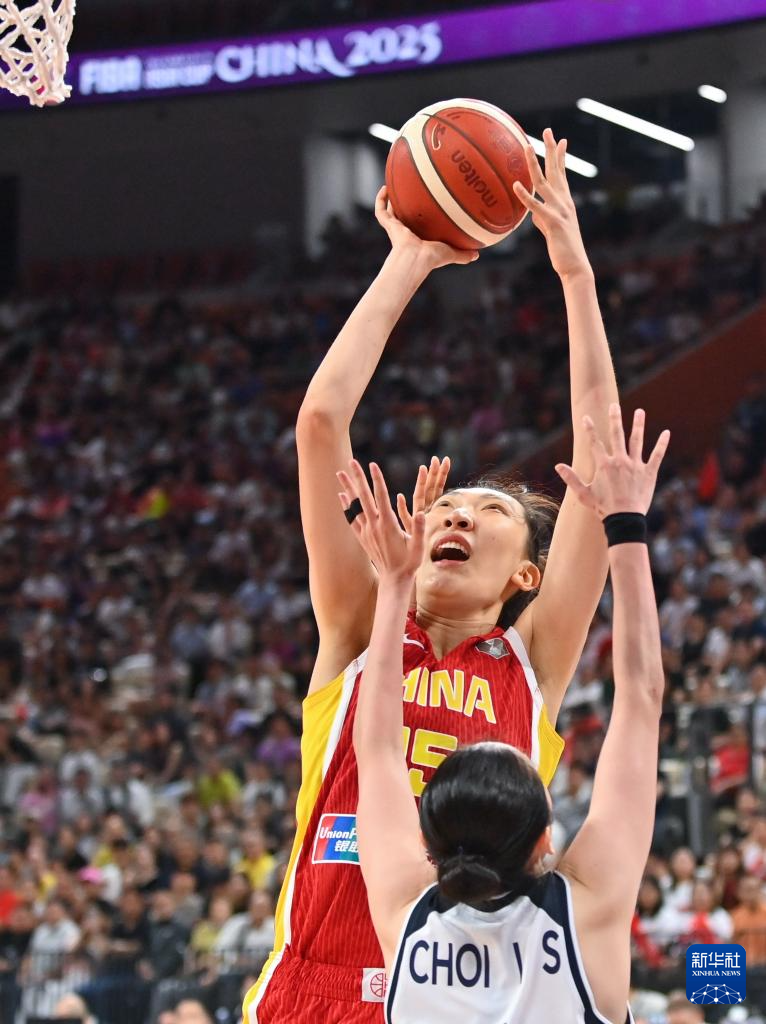 女籃亞洲盃：中國隊勝韓國隊