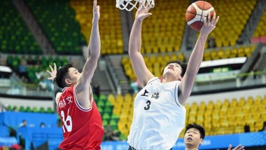 全運會丨籃球——男子22歲以下組小組賽：上海勝香港