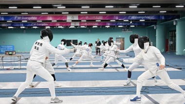 現代五項國家隊集訓備戰亞運