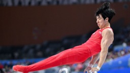 江蘇隊衛冕全運會體操男團冠軍