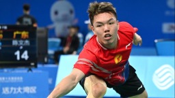 全運會｜羽毛球——男子團體小組賽：廣東隊勝湖南隊