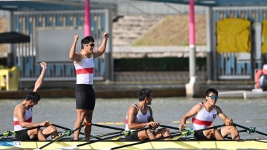 全運會賽艇——決賽賽況：十五運會開幕式後首金出爐