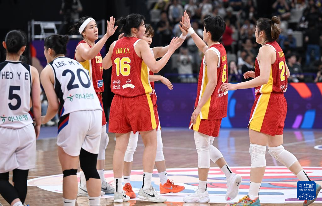 女籃亞洲盃：中國隊勝韓國隊