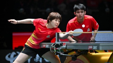 國際乒聯混合團體世界盃：中國隊勝埃及隊