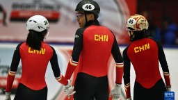 短道速滑世巡賽第三站：中國隊晉級混合團體接力半決賽