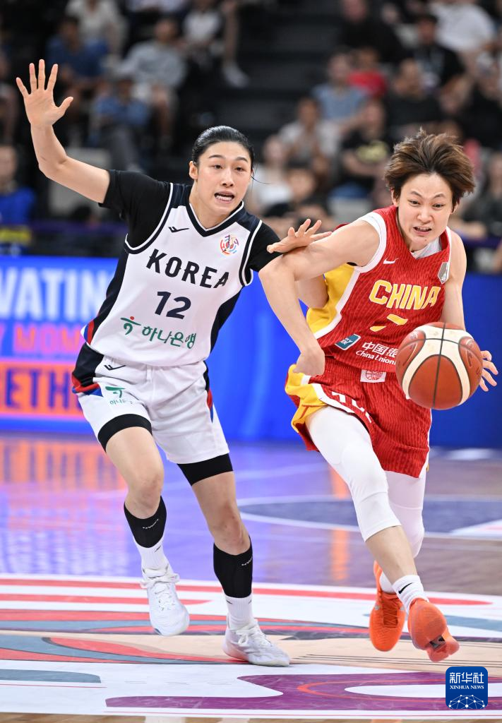 女籃亞洲盃：中國隊勝韓國隊