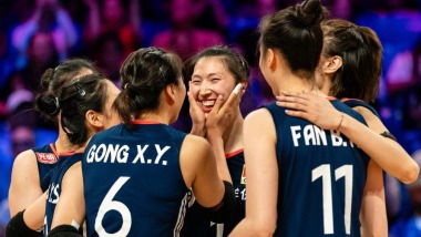 世界女排聯賽（阿靈頓站）：中國隊勝美國隊