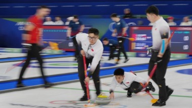 冬奧會冰壺——男子循環賽：中國隊不敵瑞士隊