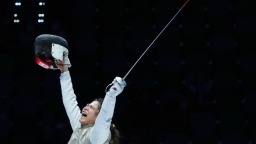 全運會丨擊劍——女子花劍個人金牌賽：黃芊芊奪冠