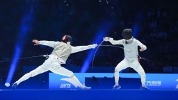 連克香港兩大高手 許傑奪全運會男子花劍金牌