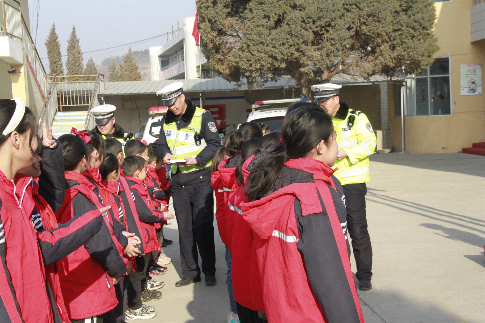 【開學第一課】臨汾吉縣：交通安全進校園 安全出行記心間_fororder_1