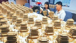 山西永濟：“非遺+文創” 別具特色