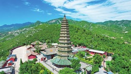 山西臨汾洪洞縣廣勝寺：三絕一泉耀霍山
