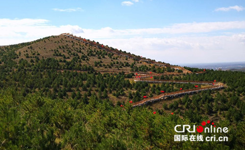 原創【ChinaNews帶圖列表】【CRI看山西-列表】【三晉大地-大同】大同雲州區：環狼窩山感受火山景觀獨特魅力