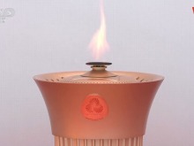 採集自南海1522米深處的“源火”點燃全運聖火