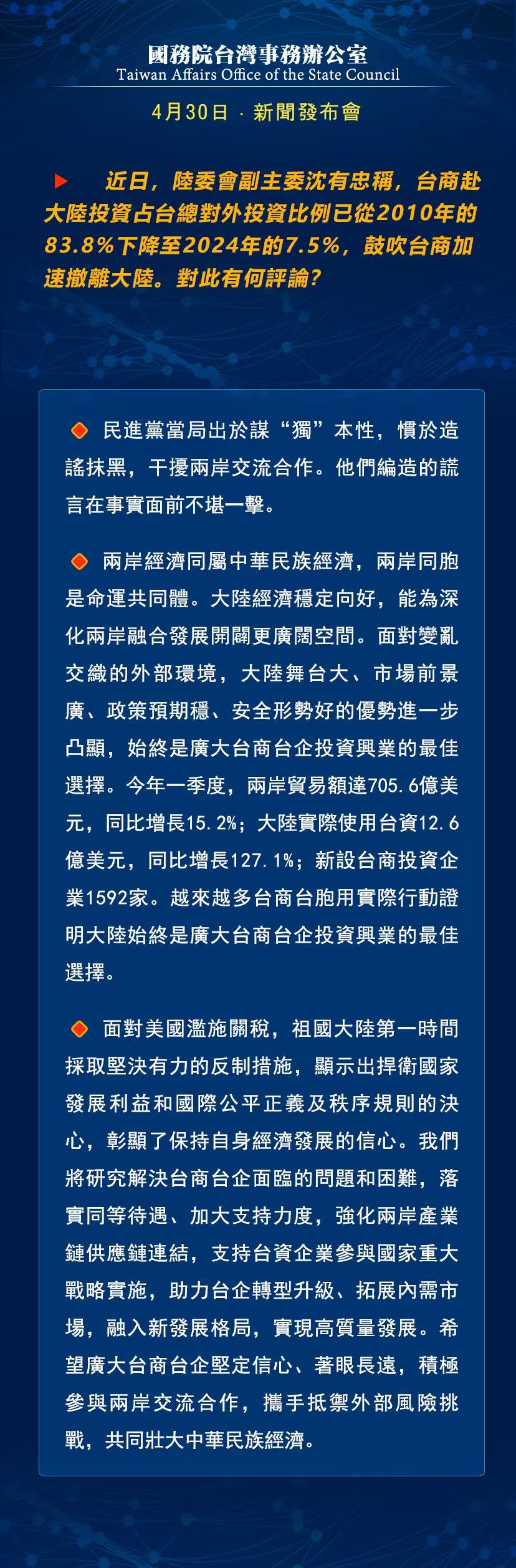 國務院台灣事務辦公室4月16日·新聞發佈會_fororder_a3