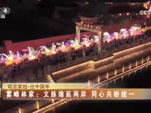 【海峽兩岸】話百家姓·過中國年——霧峰林家：文脈綿延兩岸  同心共盼統一