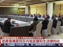 全國政協特邀香港人士界別協商會議今日舉行 助推港澳居民在內地發展