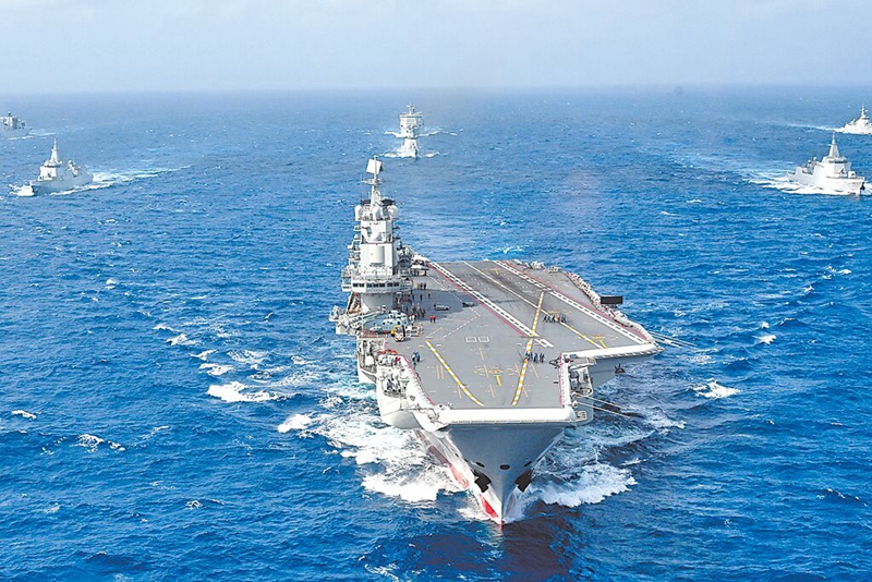 解放軍“遼寧艦”逼近關島，臺學者直言“中國大陸已突破‘島鏈封鎖’”