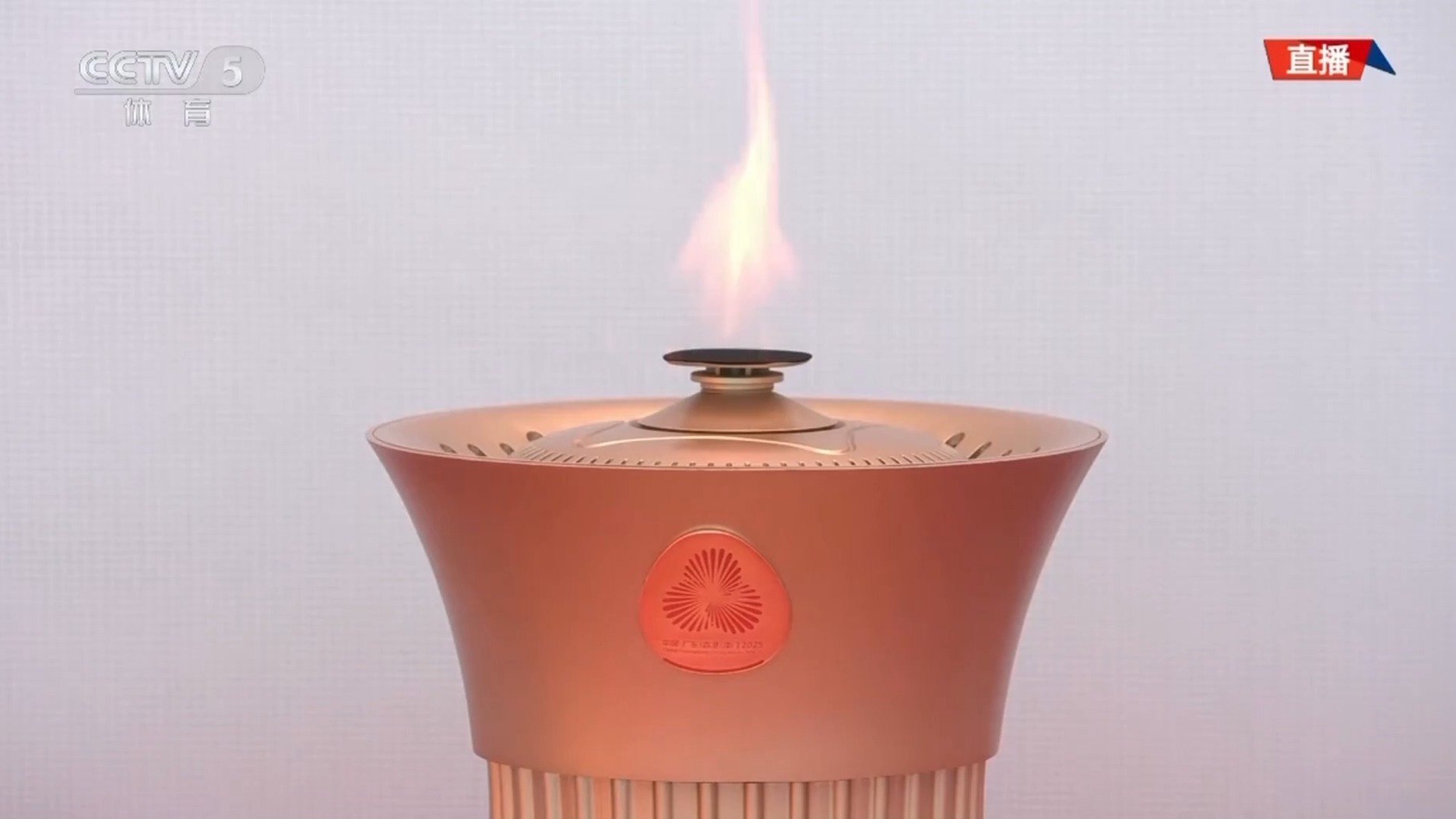 採集自南海1522米深處的“源火”點燃全運聖火 採集自南海1522米深處的“源火”點燃全運聖火