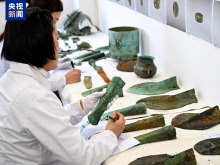 雲南彌勒發現兩千多年前青銅工匠墓地