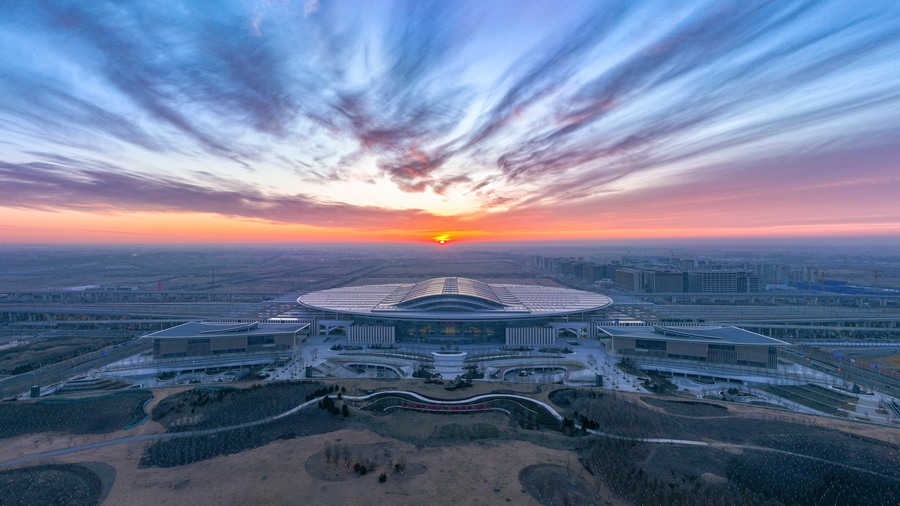 衛星瞰雄安：崛起的地標