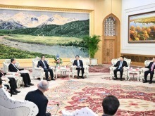 王滬寧會見國共兩黨智庫論壇臺方代表