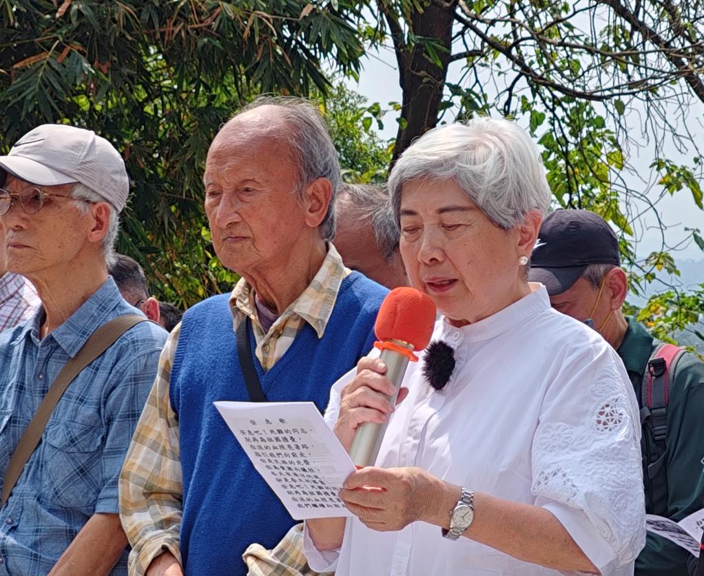 台北春祭白色恐怖死難者 追憶“紅色歷史”冀望祖國統一