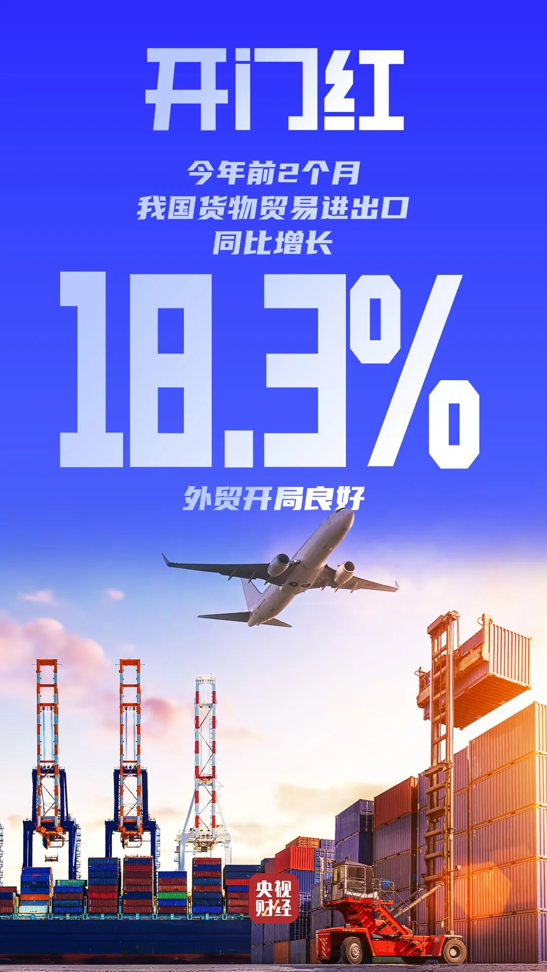 外貿迎“開門紅”！一組數據看中國智造全球圈粉