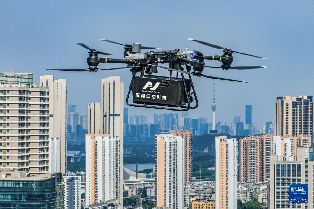 武漢新增10條低空物流航線
