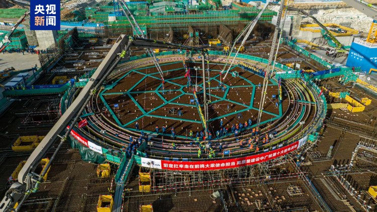 我國首個採用冷卻塔的“華龍一號”核電站正式開建