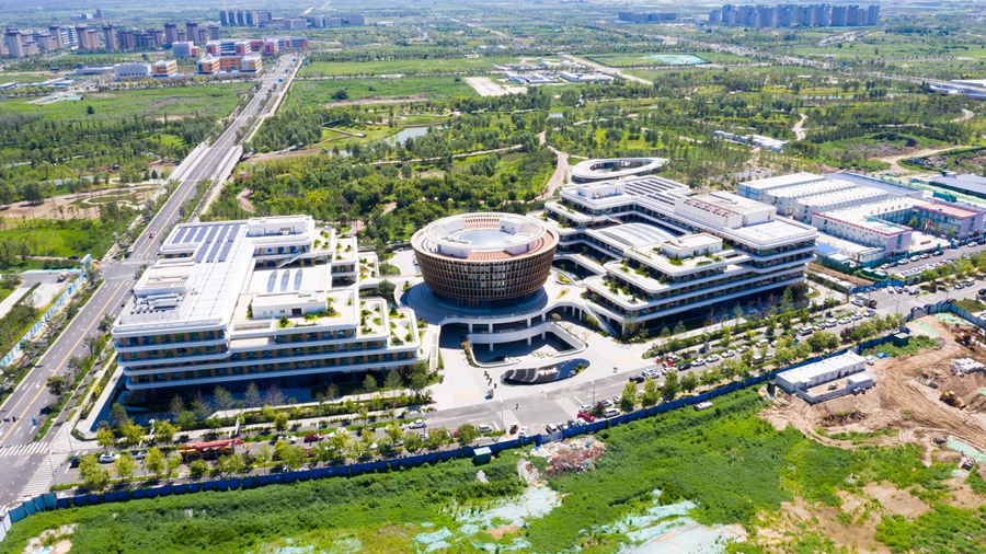 衛星瞰雄安：崛起的地標