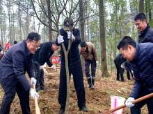 台灣同胞積極參與“綠美貴陽·同心聚力”植樹活動